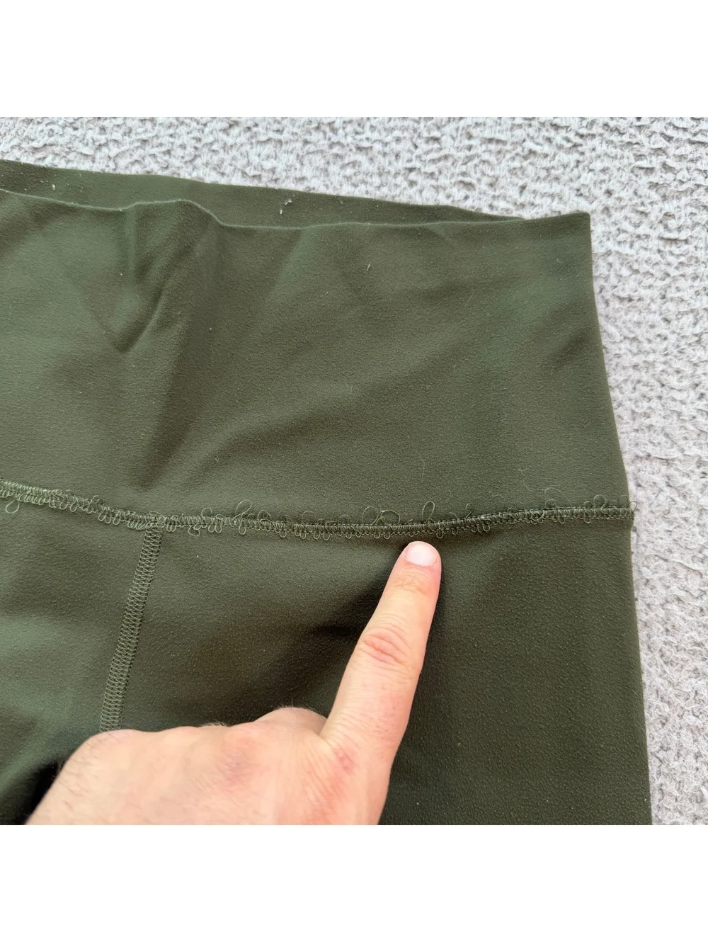 Lululemon Align High Rise Olive Green 25